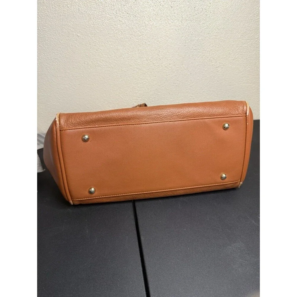 Mia K. Farrow Collection Shoulder Tote Hobo Bag Brown Satchel 13x13x5